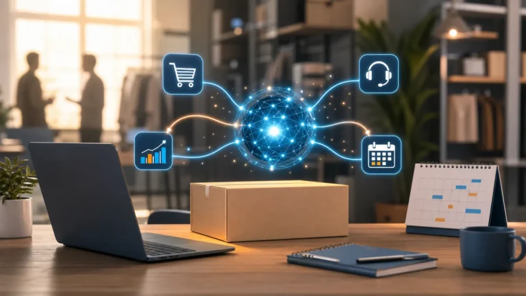 Agente de inteligência artificial conectado às tarefas de uma pequena empresa