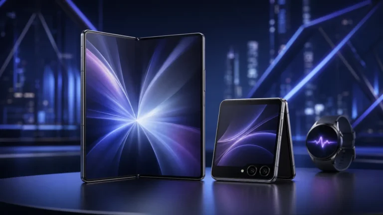 Samsung prepara novos celulares dobráveis e Galaxy Watch para o Galaxy Unpacked