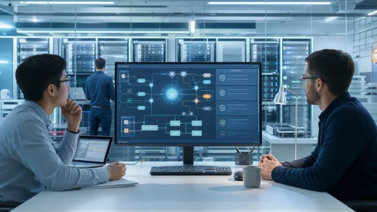 Equipe de desenvolvimento monitora agentes Gemini 3.6 em ambiente controlado